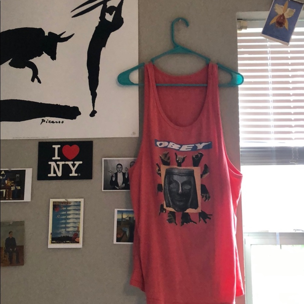 Sick obey tank top